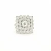 Bague en or blanc et diamants de 2,20 ct