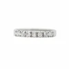 Bague en or blanc et diamant