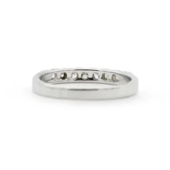 Bague en or blanc et diamant