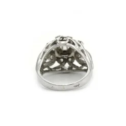 Bague en Or blanc, Platine & Diamants