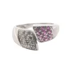 Bague en or diamants & saphirs