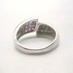Bague en or diamants & saphirs