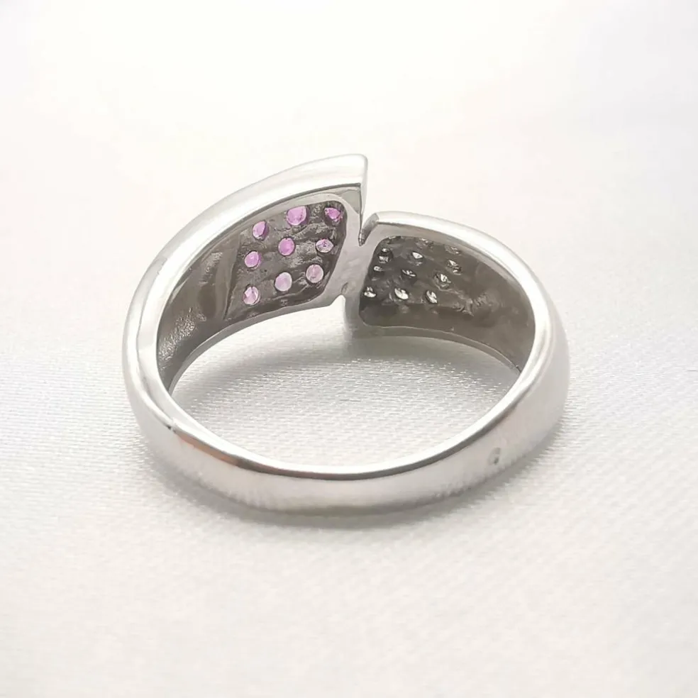 Bague en or diamants & saphirs