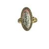Bague En Or d'époque Romantique