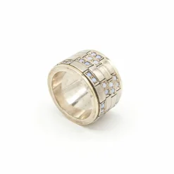 Bague en Or et Argent avec Chrysobryles