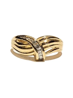 Bague en or et diamants