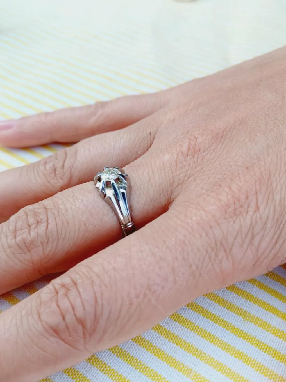 Bague en or et Diamants