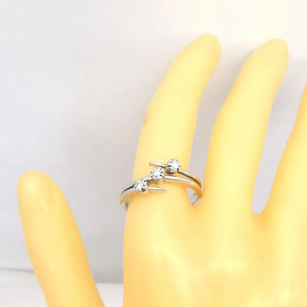 Bague en or et diamants