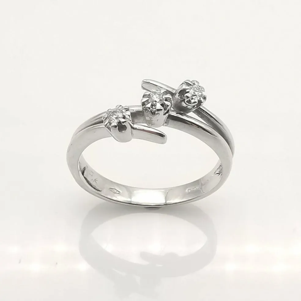 Bague en or et diamants