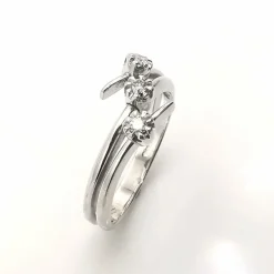 Bague en or et diamants