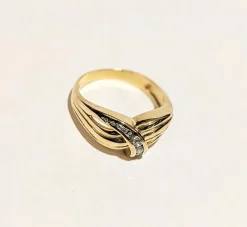 Bague en or et diamants