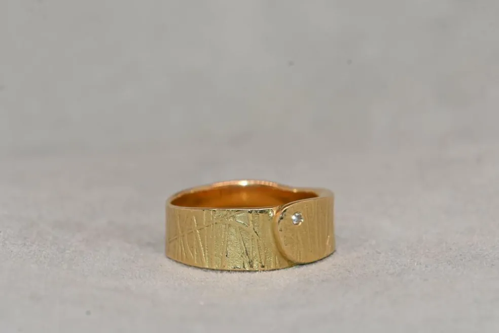 Bague en or et diamants