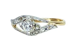 Bague en or et en diamants