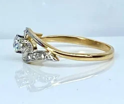 Bague en or et en diamants