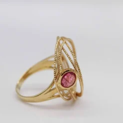 Bague en or HILOS avec tourmaline