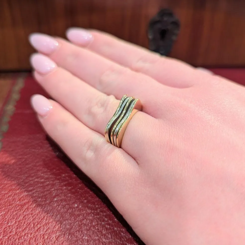 Bague en or jaune