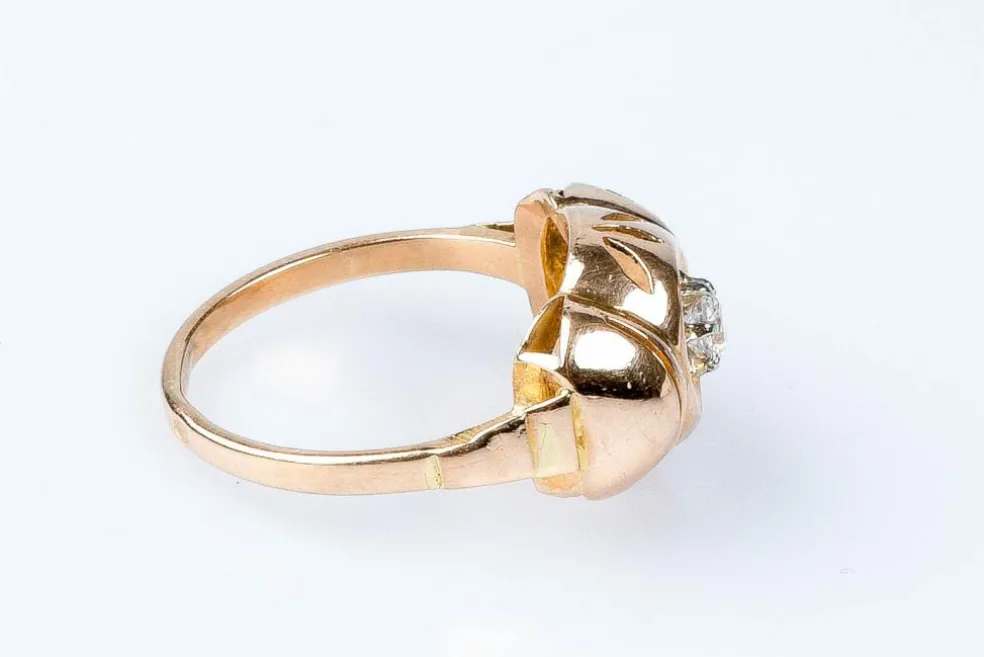Bague en or jaune