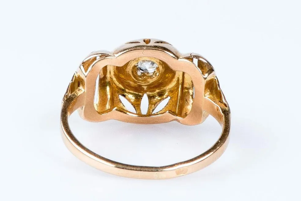 Bague en or jaune