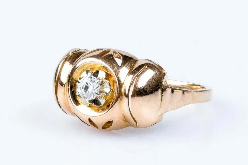 Bague en or jaune