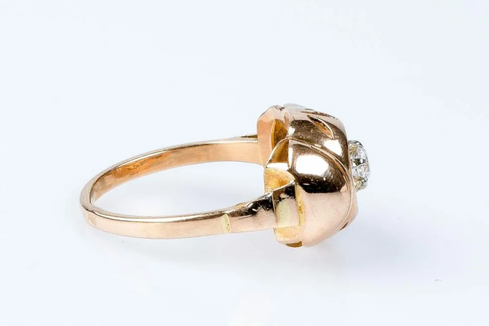Bague en or jaune