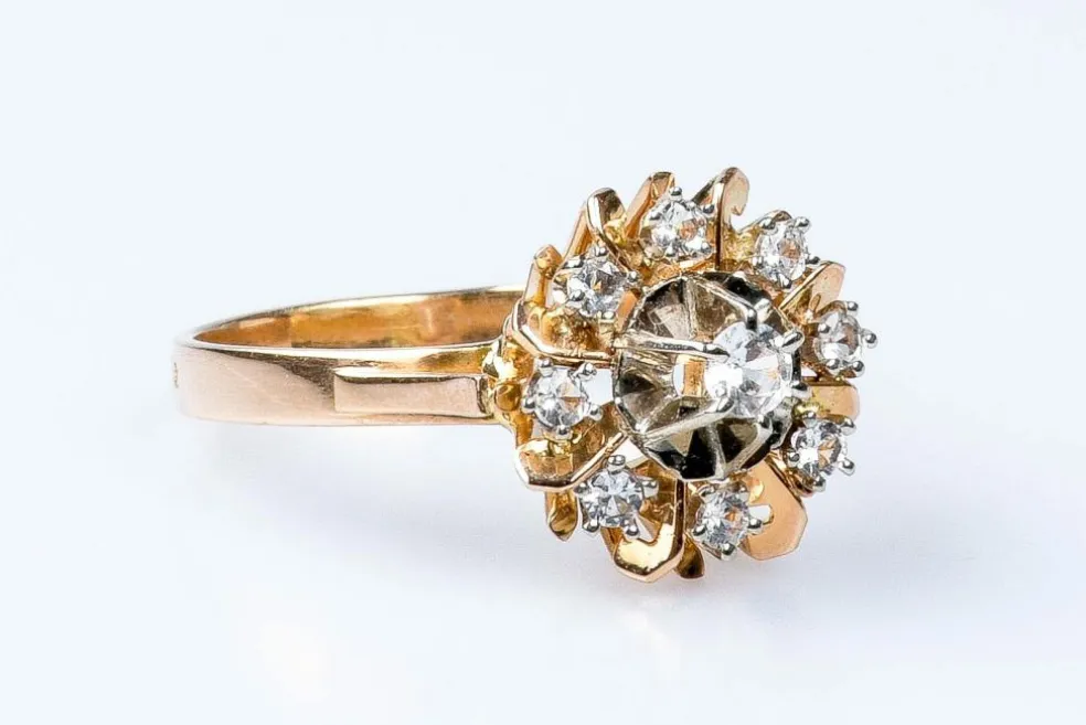 Bague en or jaune