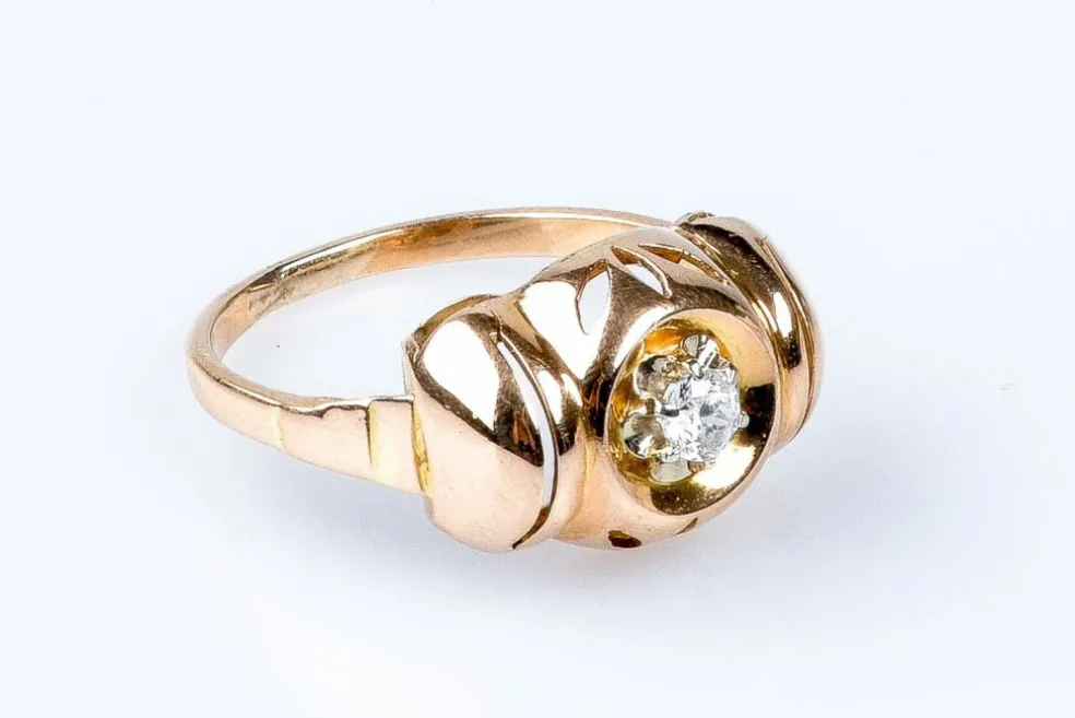 Bague en or jaune
