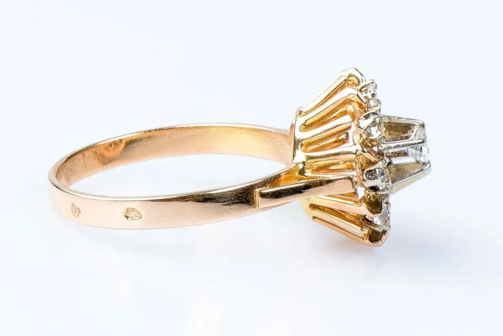 Bague en or jaune