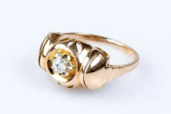 Bague en or jaune