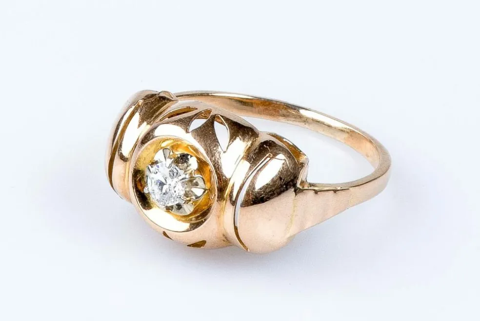Bague en or jaune