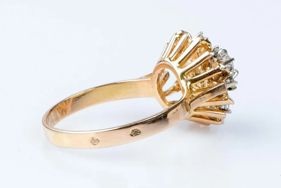 Bague en or jaune