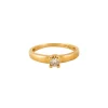 Bague en Or jaune & diamants