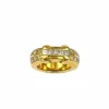 Bague en Or Jaune & Diamants