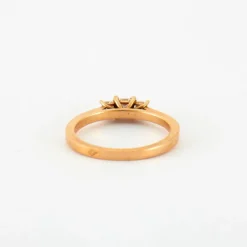 Bague en Or jaune & diamants