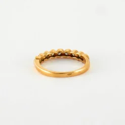 Bague en Or jaune & diamants