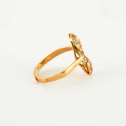 Bague en Or jaune & diamants