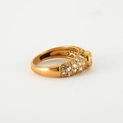 Bague en Or jaune & diamants