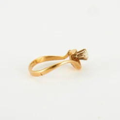 Bague en Or jaune & diamants