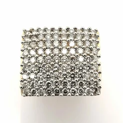 Bague en or jaune & diamants