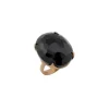Bague en or jaune avec onyx