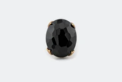 Bague en or jaune avec onyx