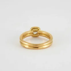 Bague en or Jaune, diamant