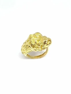 Bague en or jaune Dragon