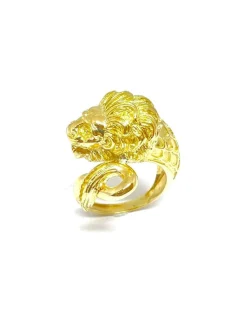 Bague en or jaune Dragon