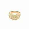 Bague en or jaune et diamants