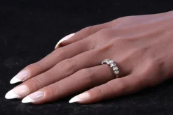 Bague en or jaune et diamant