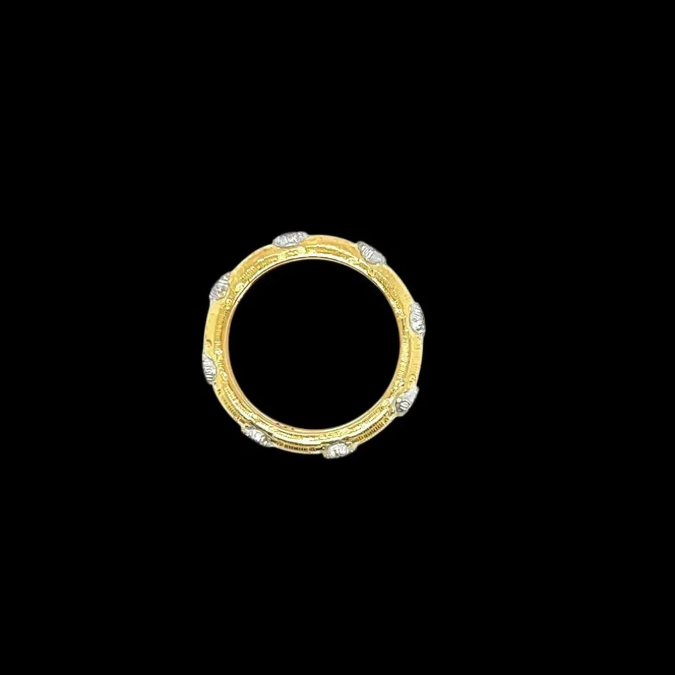 Bague en or jaune et rubis modèle Macri Classica années 60