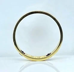 Bague en or jaune et saphirs