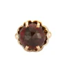 Bague en Or jaune, Grenat