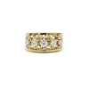 Bague en Or jaune, Platine & diamants