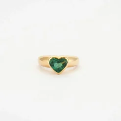 Bague en Or jaune, topaze